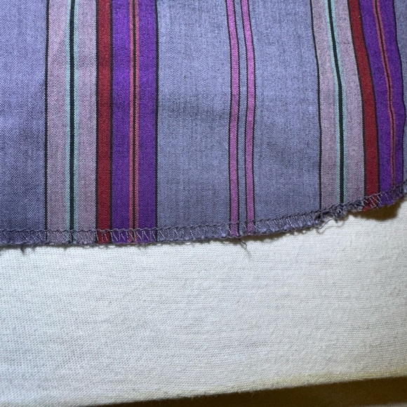 Casual Men's Striped Button-Down Shirt - Picture 3 of 5